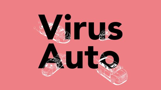 Titelmotiv "Virus Auto" im Rahmen des Forum Mobilitäts Dresden